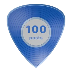 100 posts